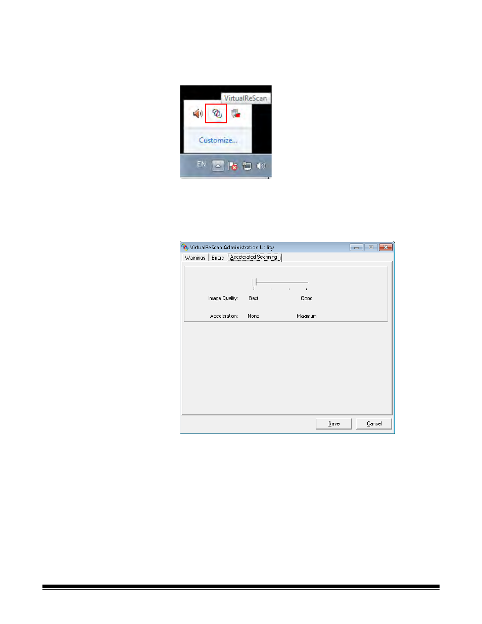 Accelerated scanning (vrs only) | Kodak 9090DC User Manual | Page 20 / 98