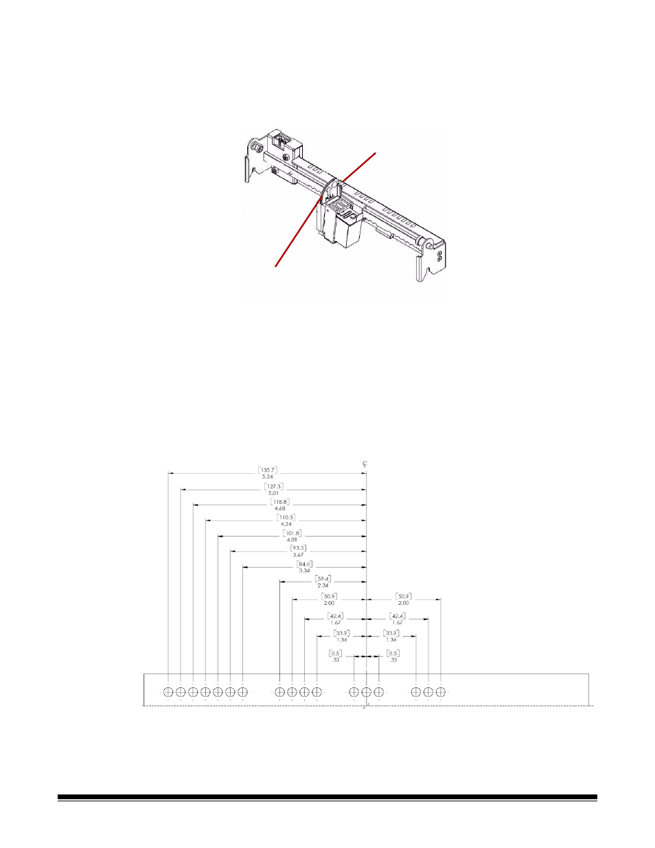 Using the imprinter, Print position: hardware | Kodak 9090DC User Manual | Page 84 / 98