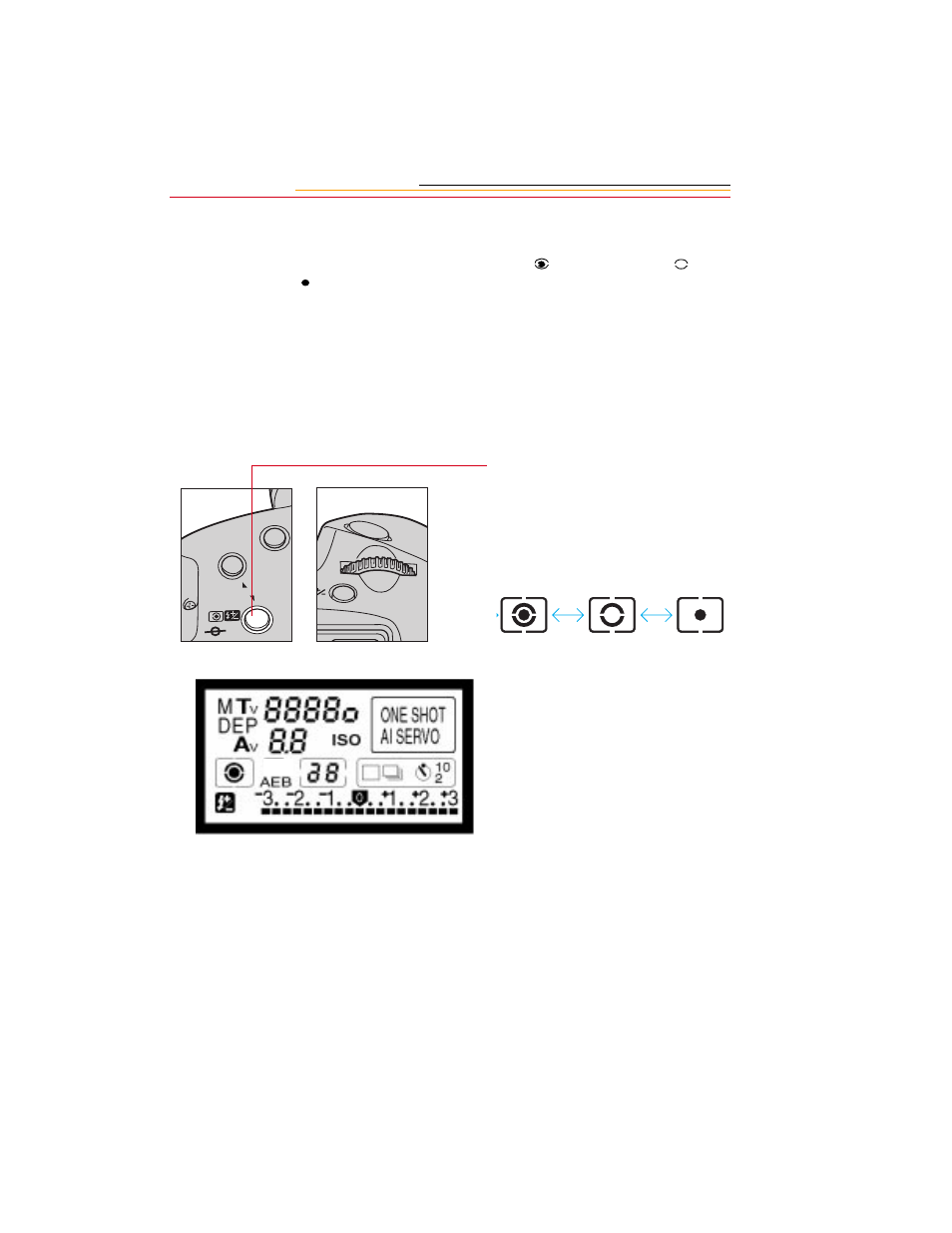 Selecting the metering mode, Selecting the metering mode -30 | Kodak DCS500 User Manual | Page 149 / 251