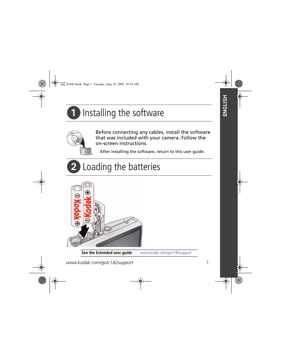Kodak C182 User Manual | 26 pages