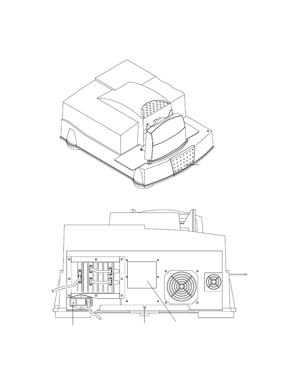 Equipment overview, Front view, Rear view | Equipment overview -4, Front view rear view | Kodak HR 500 User Manual | Page 16 / 118