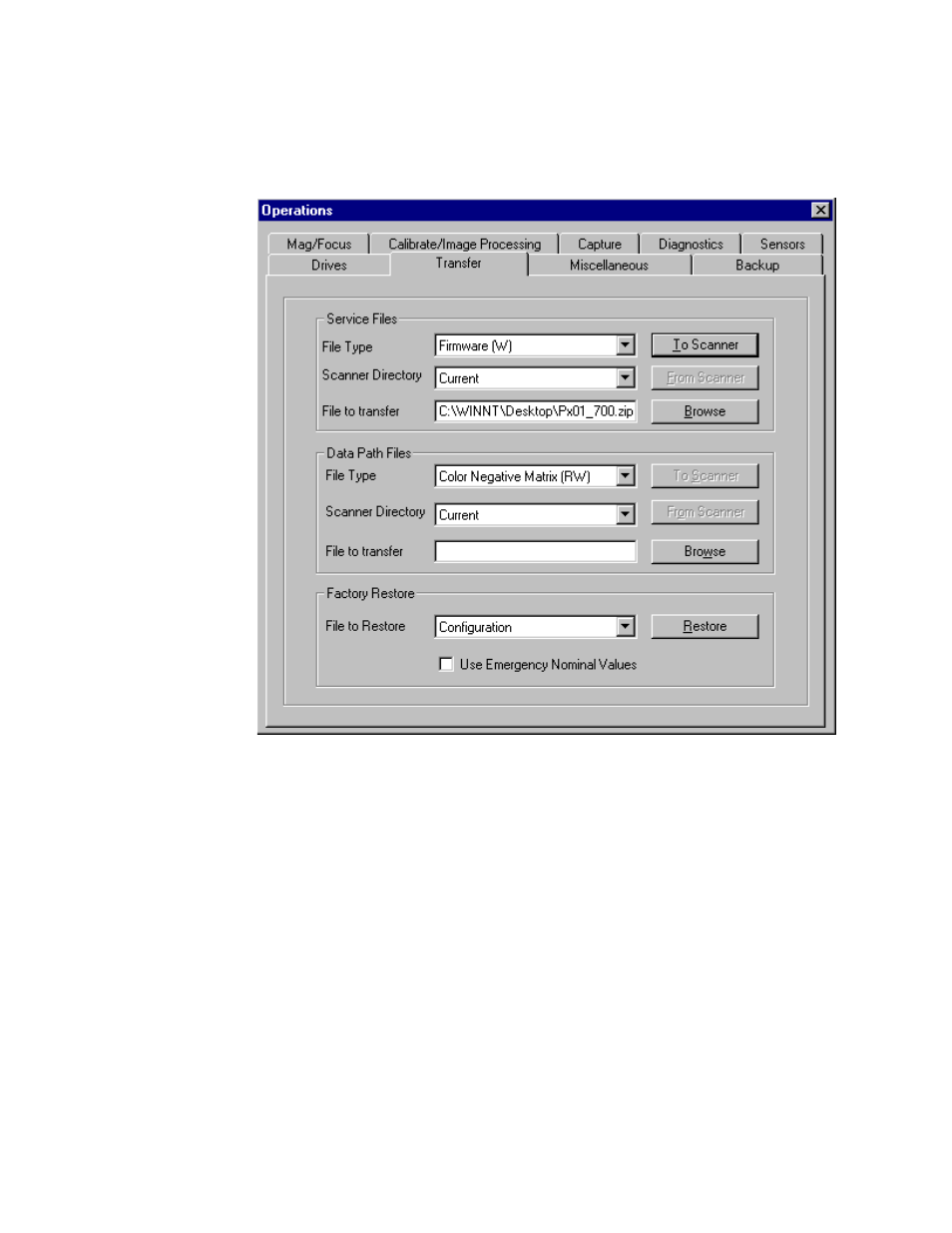 Upgrading the scanner’s firmware | Kodak HR 500 User Manual | Page 69 / 118