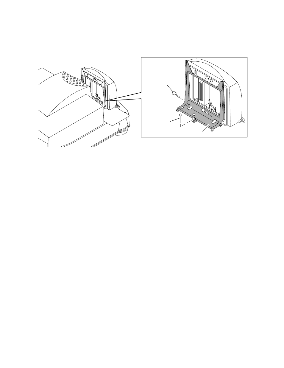 Preparing the scanner for the long roll accessory | Kodak HR 500 User Manual | Page 72 / 118