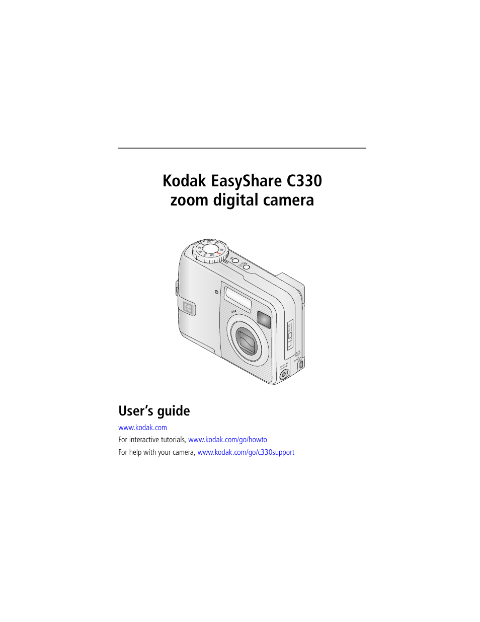 Kodak EasyShare C330 User Manual | 74 pages