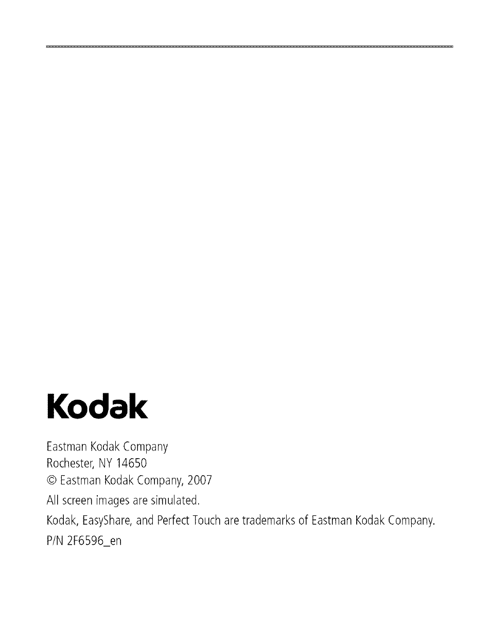 Kodak | Kodak C713 User Manual | Page 70 / 70