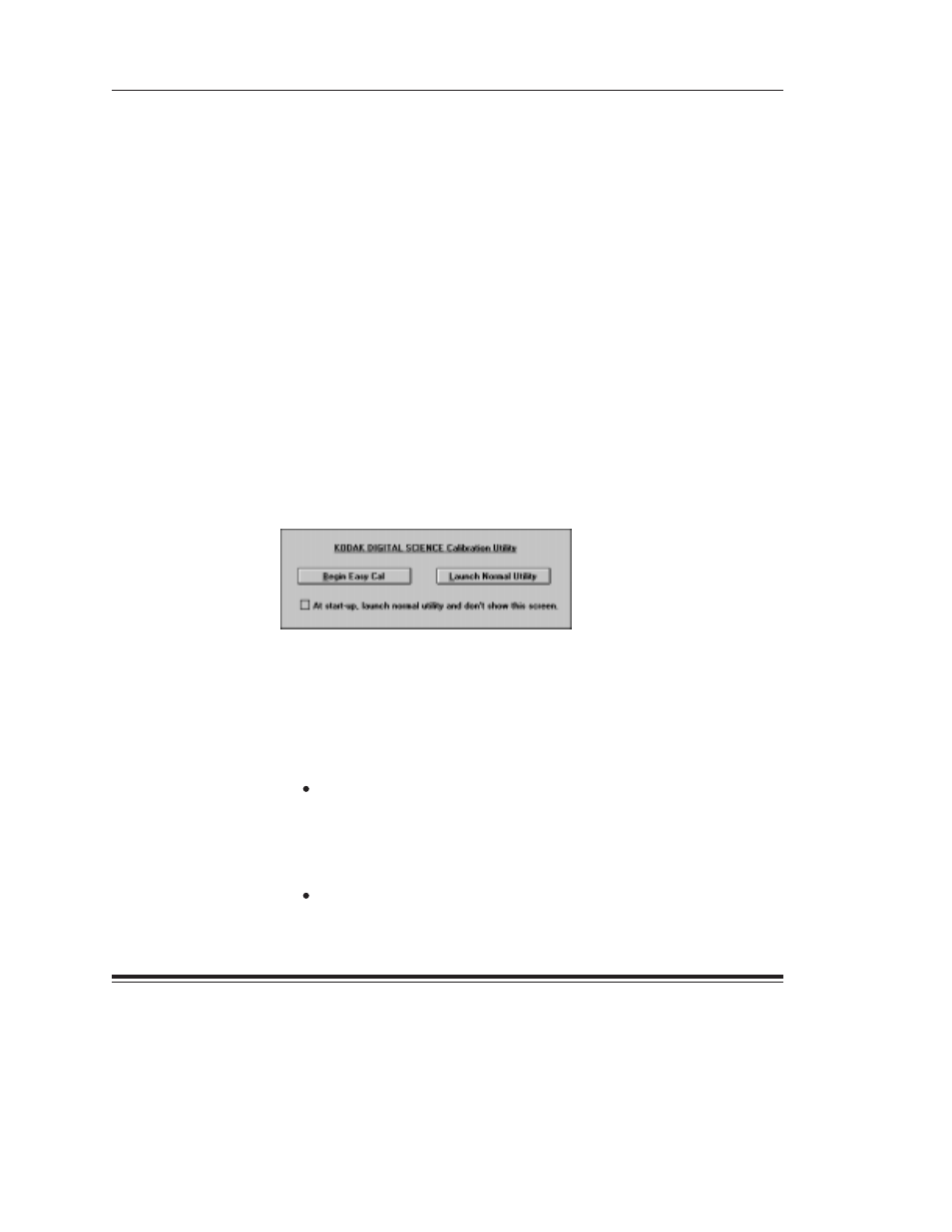 Operating the calibration utility, Starting in windows 3.1x | Kodak SCIENCE 1H9659 User Manual | Page 11 / 132