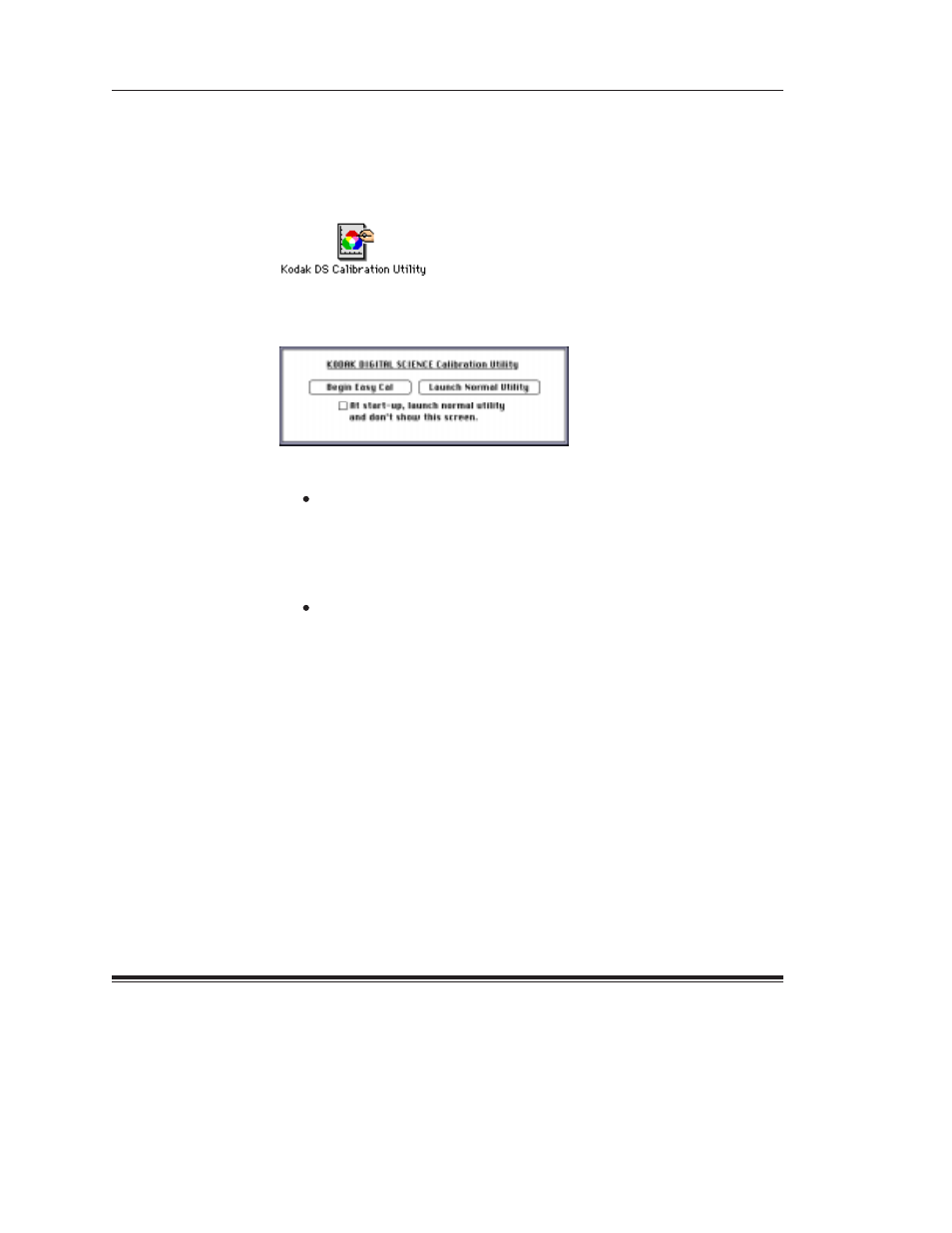 Operating the calibration utility | Kodak SCIENCE 1H9659 User Manual | Page 65 / 132