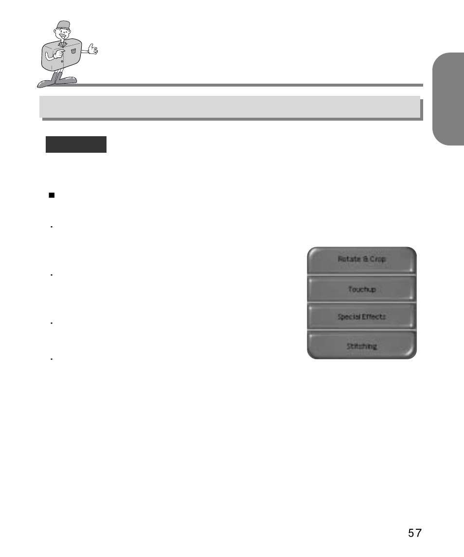 How to use editing software, English, Mgi photosuite lll se | Kodak Digimax 200 User Manual | Page 57 / 64