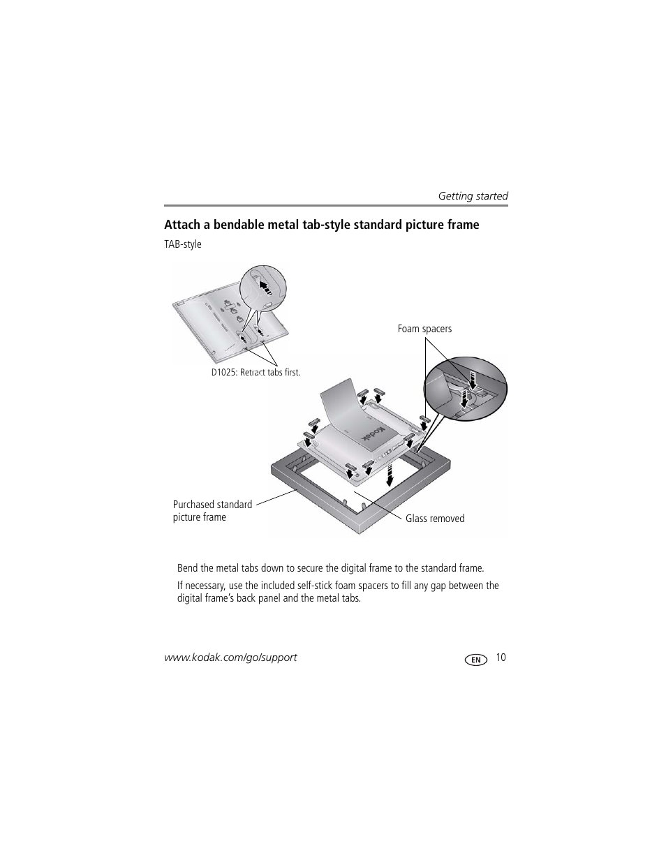 Kodak EASYSHARE D725 User Manual | Page 15 / 36
