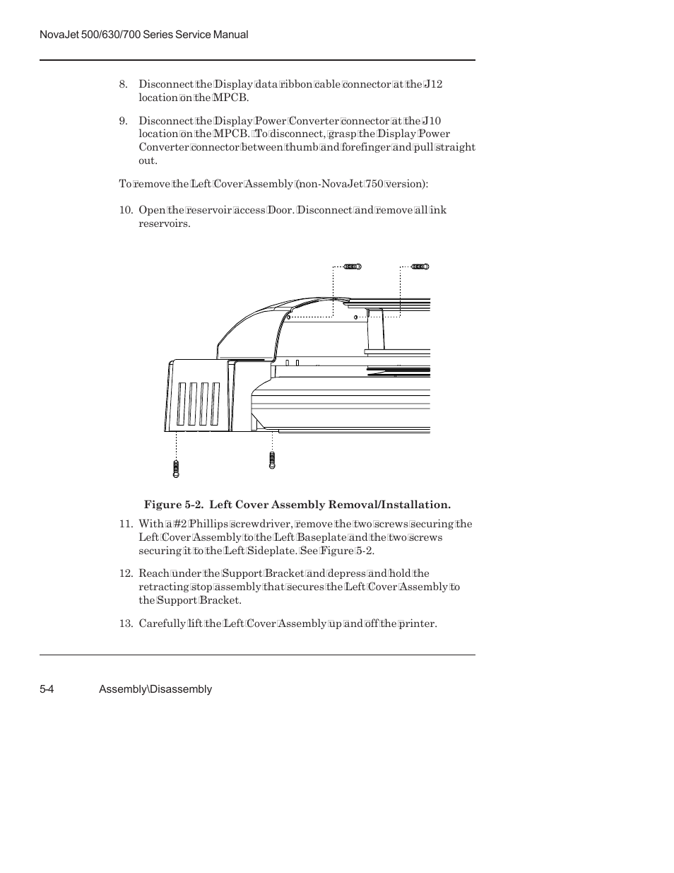 Kodak NOVAJET 700 User Manual | Page 116 / 192