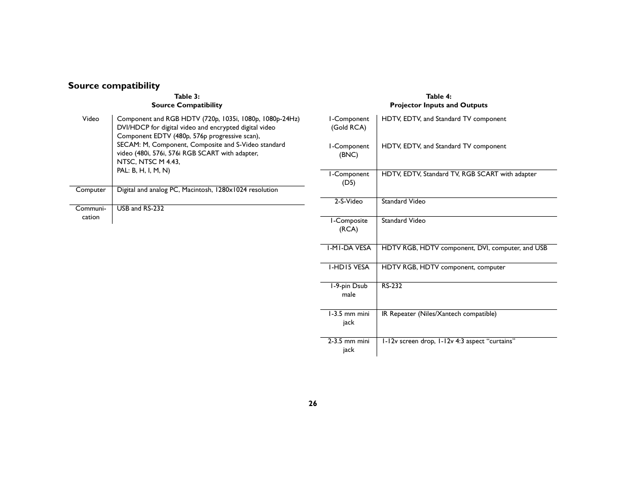 Source compatibility | Kodak 777 User Manual | Page 26 / 33