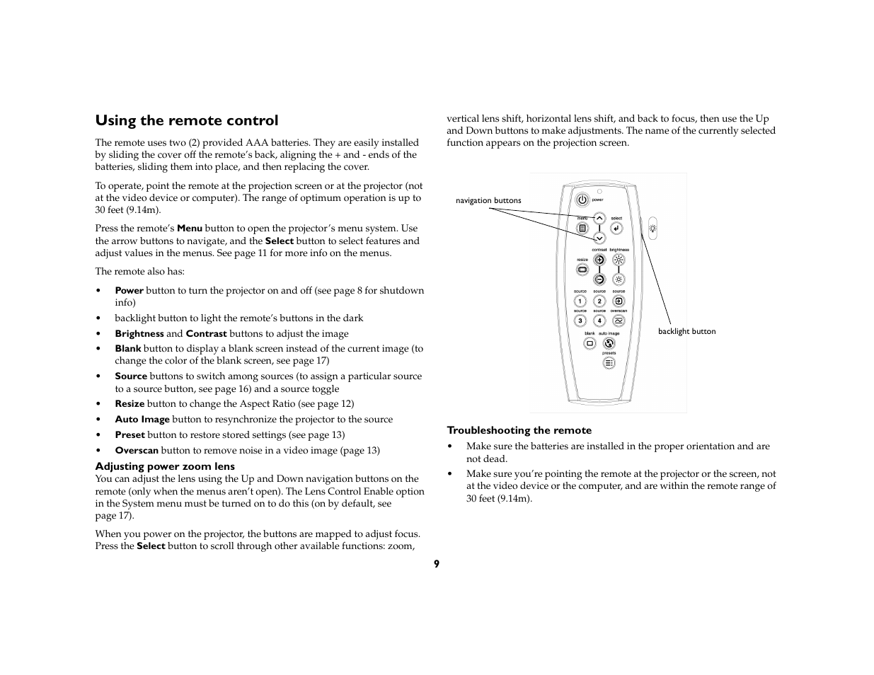 Using the remote control | Kodak 777 User Manual | Page 9 / 33