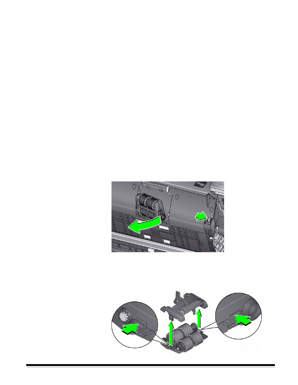 Replacement procedures, Replacing the feed module or feed module tires | Kodak I3200 User Manual | Page 33 / 50