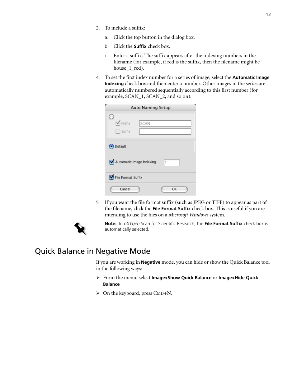 Quick balance in negative mode | Kodak 2.5.5 User Manual | Page 17 / 18