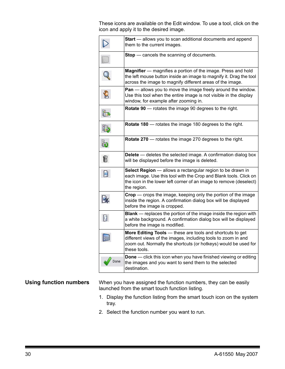 Using function numbers | Kodak I1400 User Manual | Page 35 / 162