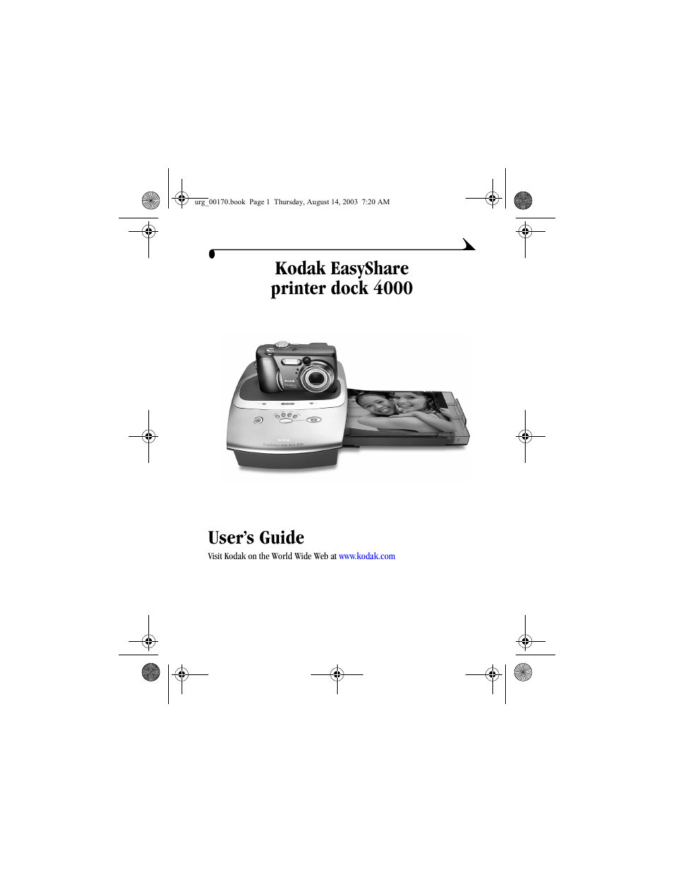 Kodak EasyShare 4000 User Manual | 76 pages