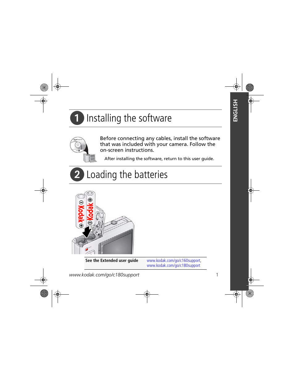 Kodak c180 User Manual | 27 pages