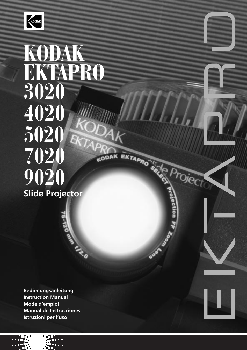 Kodak EKTAPRO 9020 User Manual | 26 pages