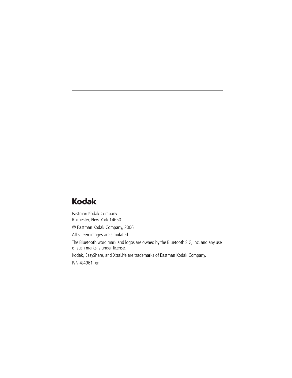 Kodak EasyShare 350 User Manual | Page 2 / 49