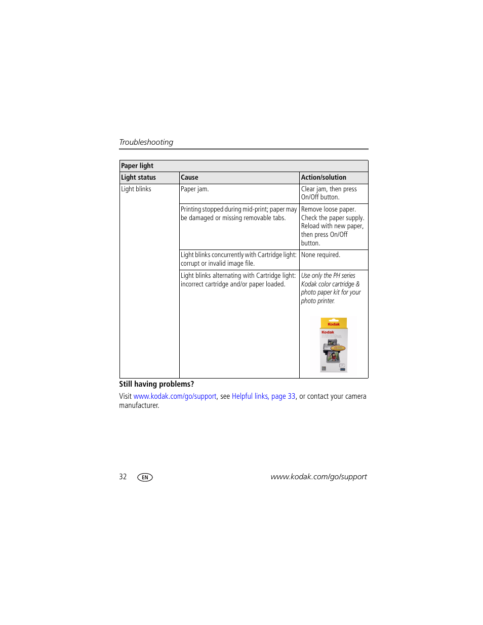 Kodak EasyShare 350 User Manual | Page 38 / 49