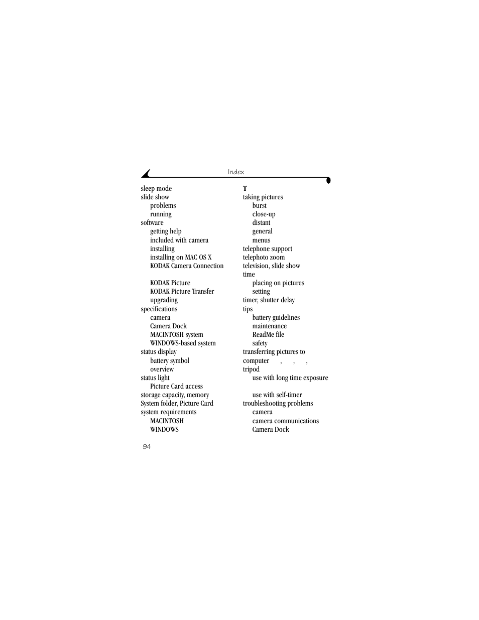 Kodak DX3900 User Manual | Page 104 / 105