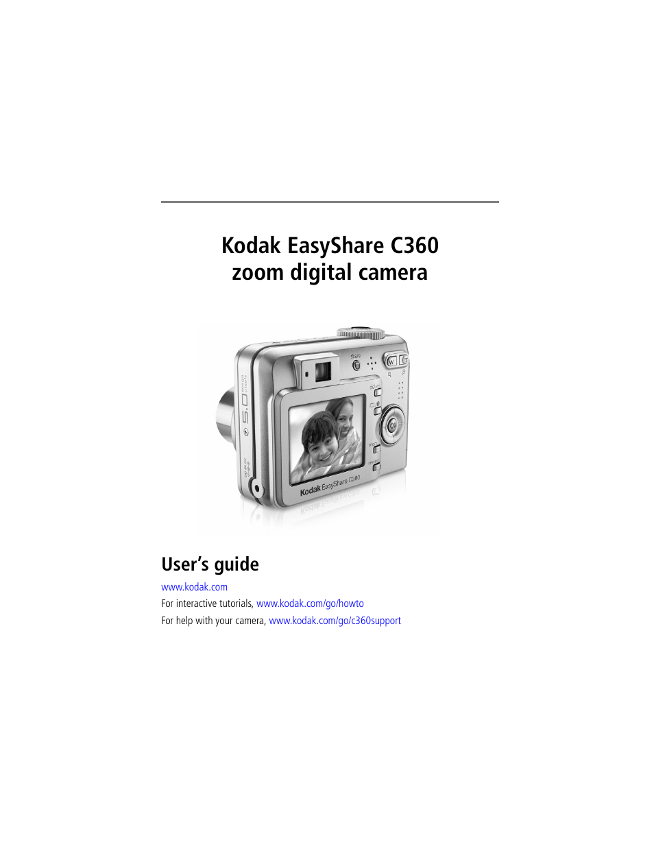 Kodak EasyShare C360 User Manual | 68 pages