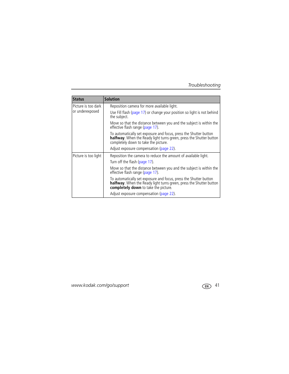 Kodak EasyShare C360 User Manual | Page 47 / 68