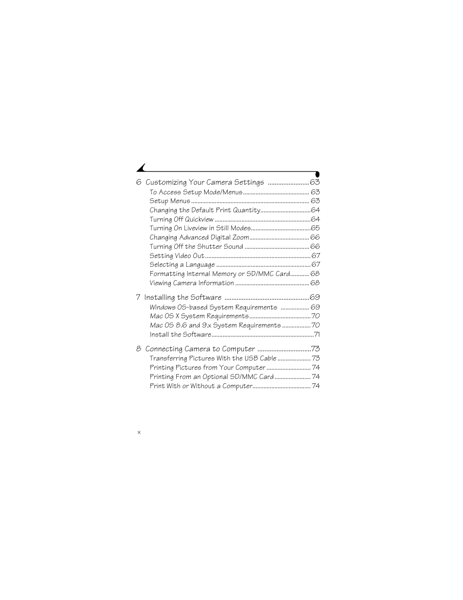 Kodak DX6440 User Manual | Page 10 / 134