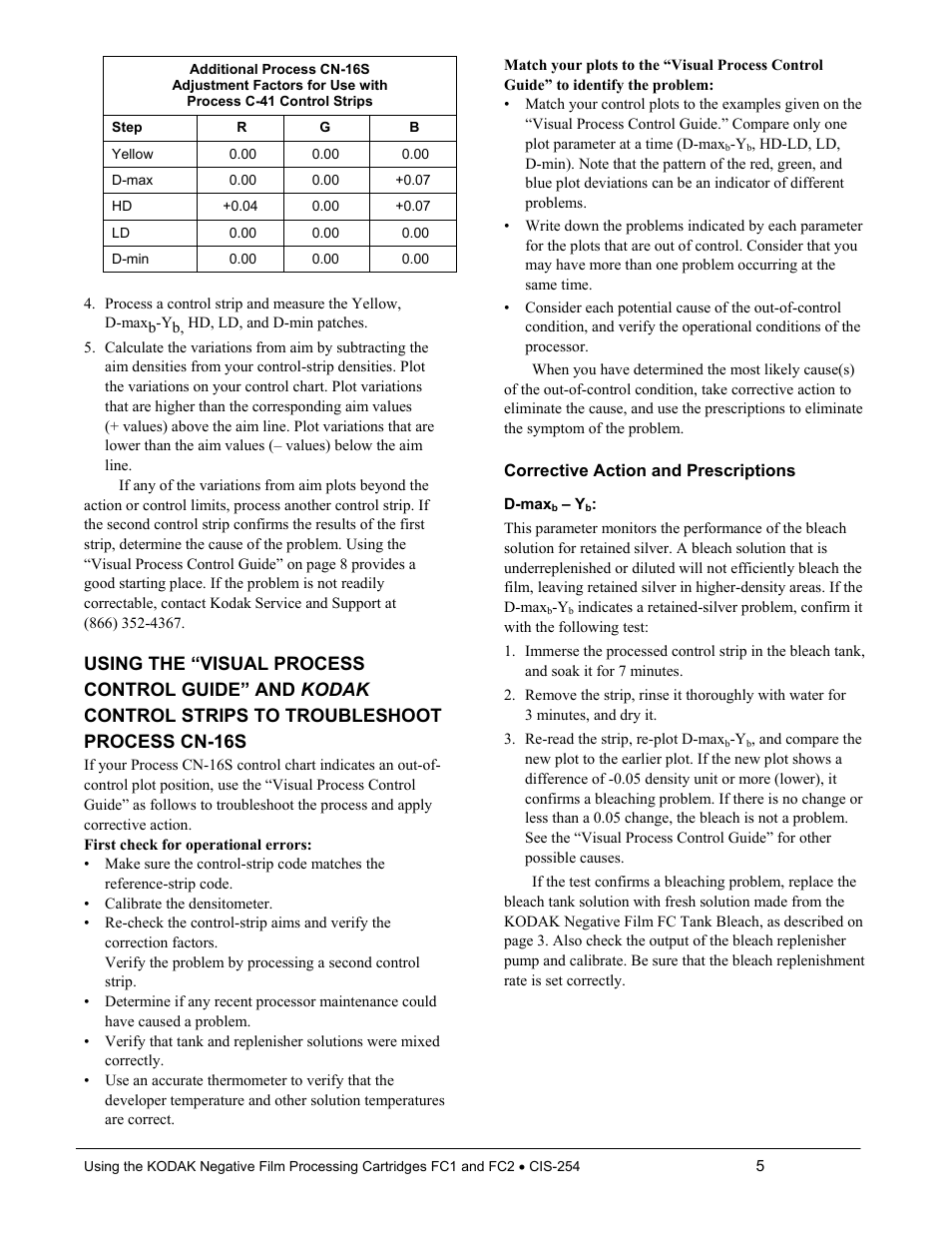 Kodak FC1 User Manual | Page 5 / 10