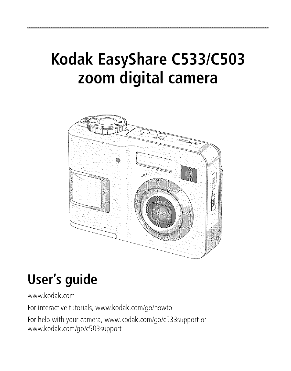 Kodak EASYSHARE C 503 User Manual | 67 pages
