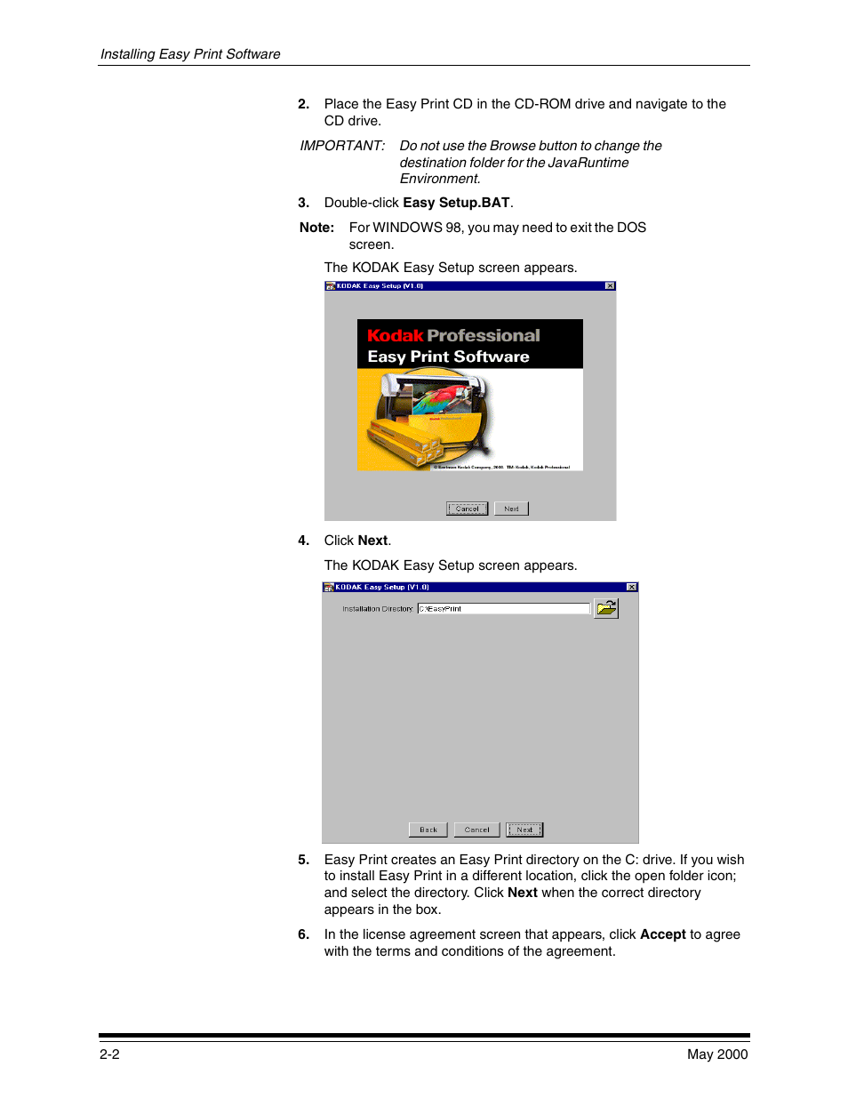 Kodak 3000 User Manual | Page 12 / 36