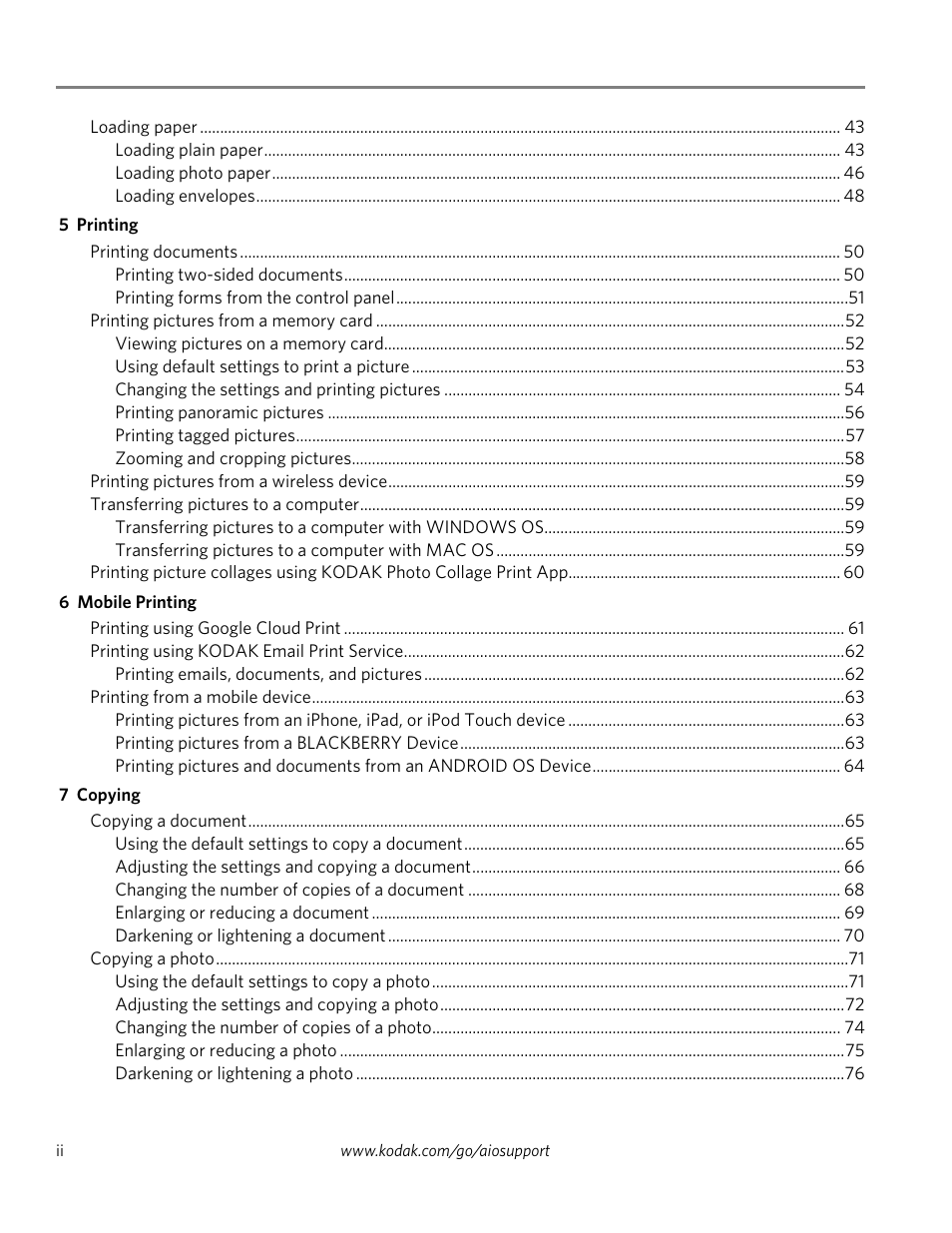 Kodak EASTMAN 3.2S User Manual | Page 4 / 123