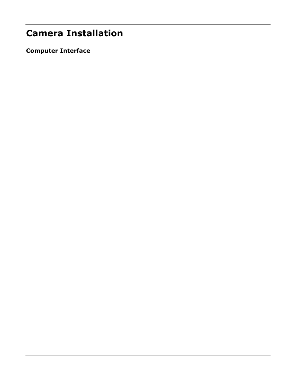 Camera installation | Kodak GE1900 User Manual | Page 14 / 21