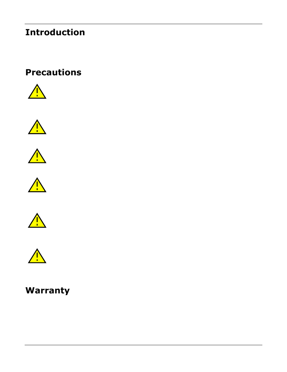 Introduction, Precautions, Warranty | Kodak GE1900 User Manual | Page 3 / 21