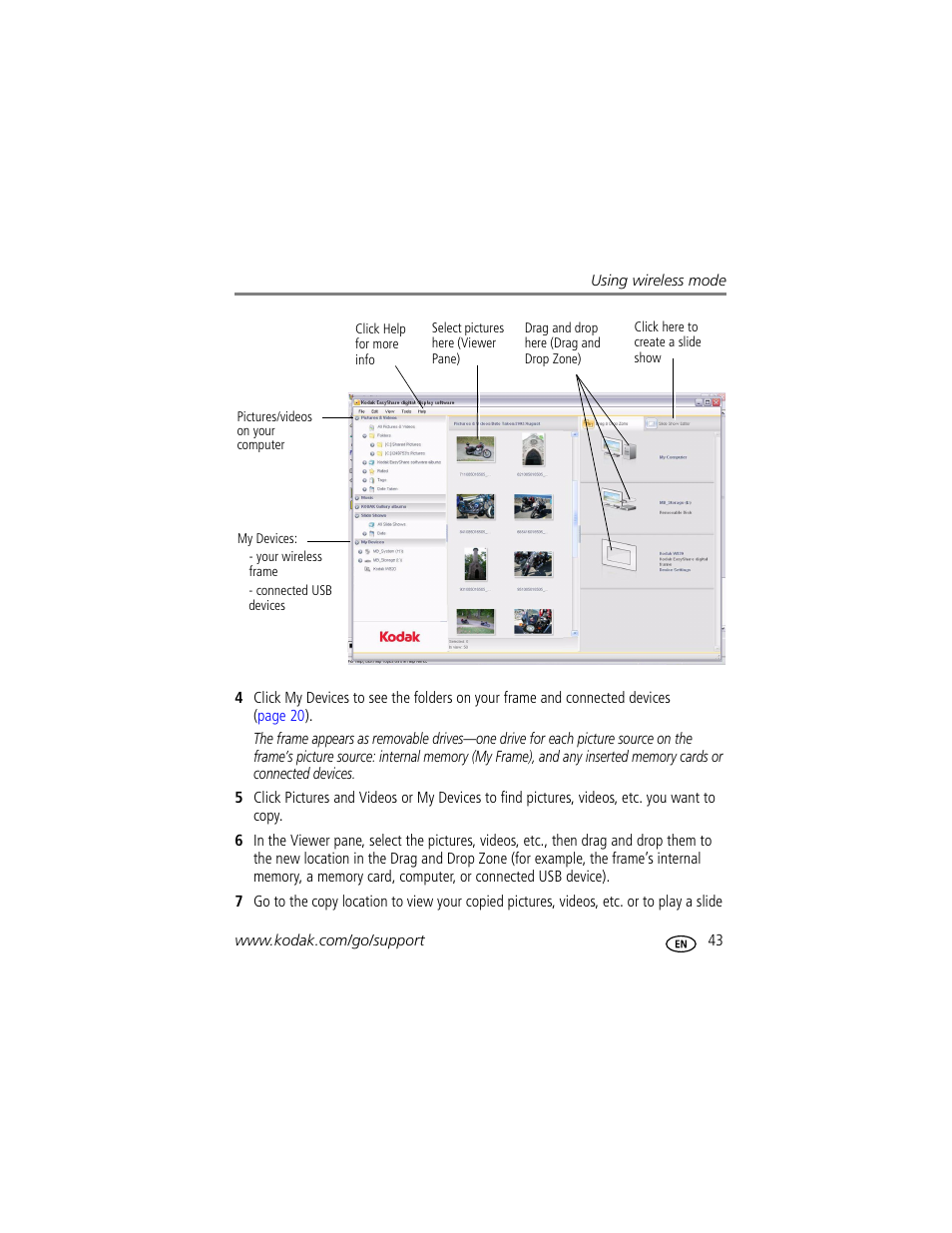 Kodak EASYSHARE W1020 User Manual | Page 49 / 79