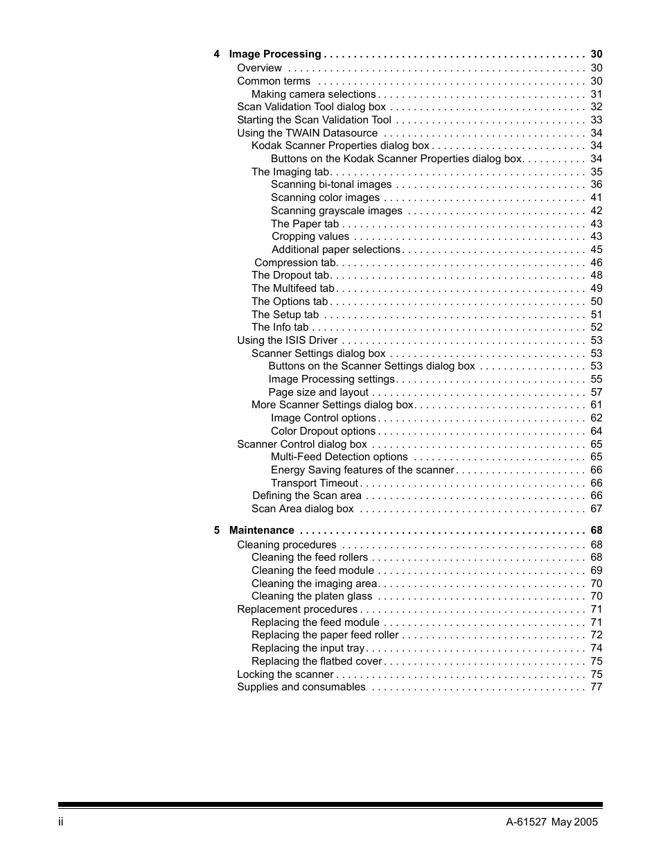 Kodak i55 User Manual | Page 3 / 93