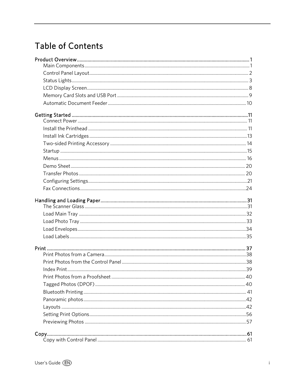 Kodak 5500 User Manual | Page 3 / 120