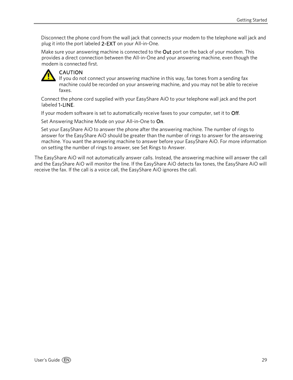 Kodak 5500 User Manual | Page 33 / 120