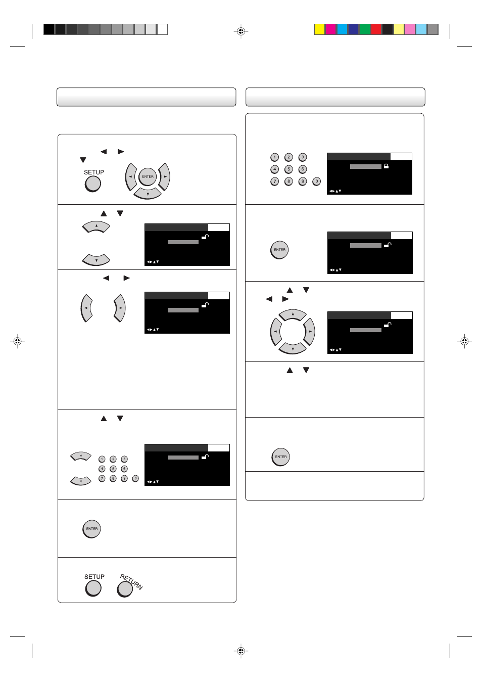 Parental control setting | Kodak SD-63HK User Manual | Page 23 / 40