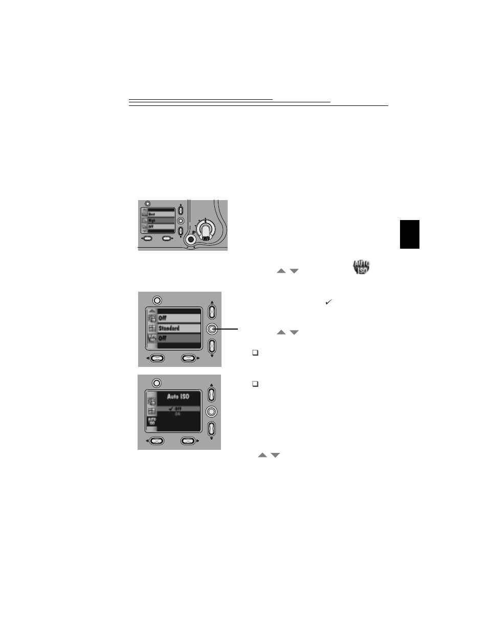 Selecting the iso setting | Kodak DC5000 User Manual | Page 37 / 106