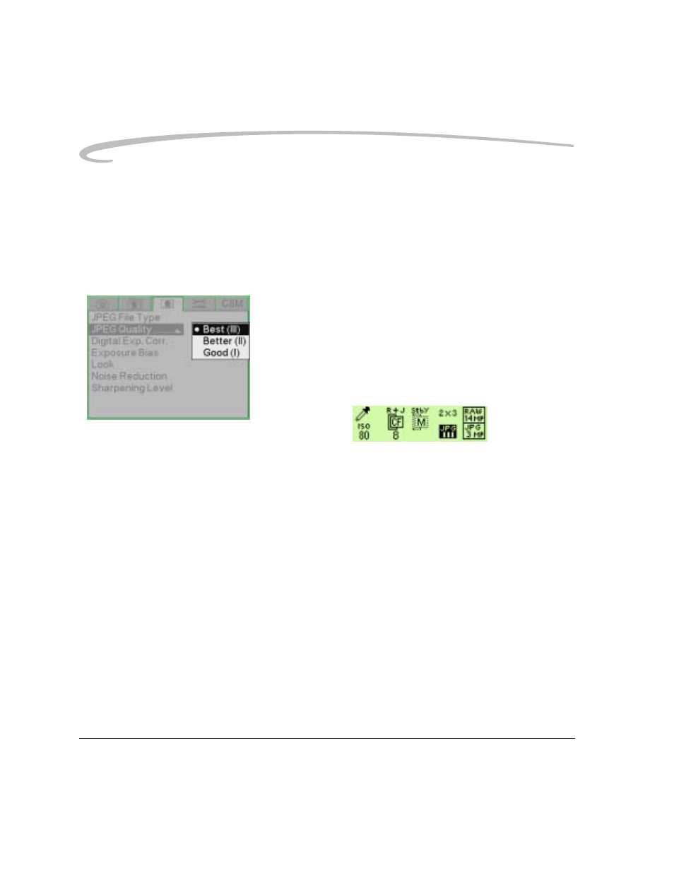 Setting jpeg quality, Setting jpeg quality -14 | Kodak DCS Pro 14n User Manual | Page 106 / 230