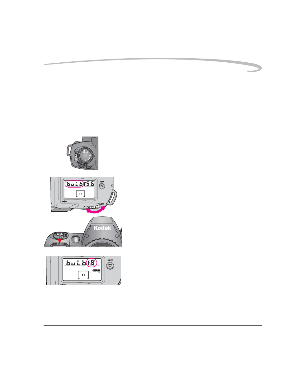 Bulb mode exposure, Bulb mode exposure -23 | Kodak DCS Pro 14n User Manual | Page 133 / 230