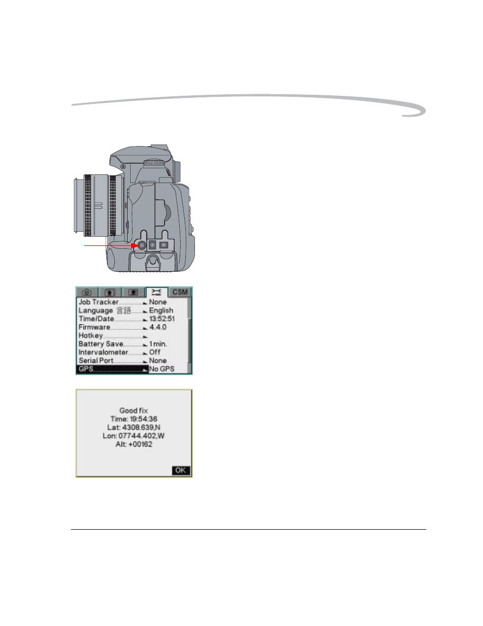 Using the gps feature, Using the gps feature -5 | Kodak DCS Pro 14n User Manual | Page 197 / 230