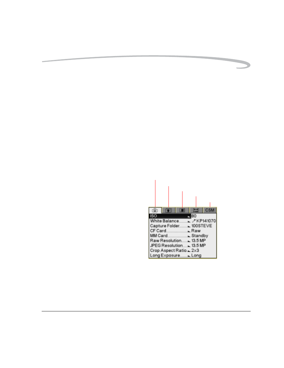 Using the menus, Using the menus -13 | Kodak DCS Pro 14n User Manual | Page 33 / 230