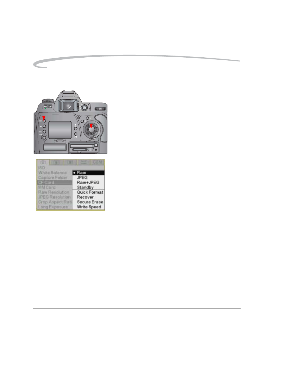 Navigating through the menus, Navigating through the menus -14 | Kodak DCS Pro 14n User Manual | Page 34 / 230