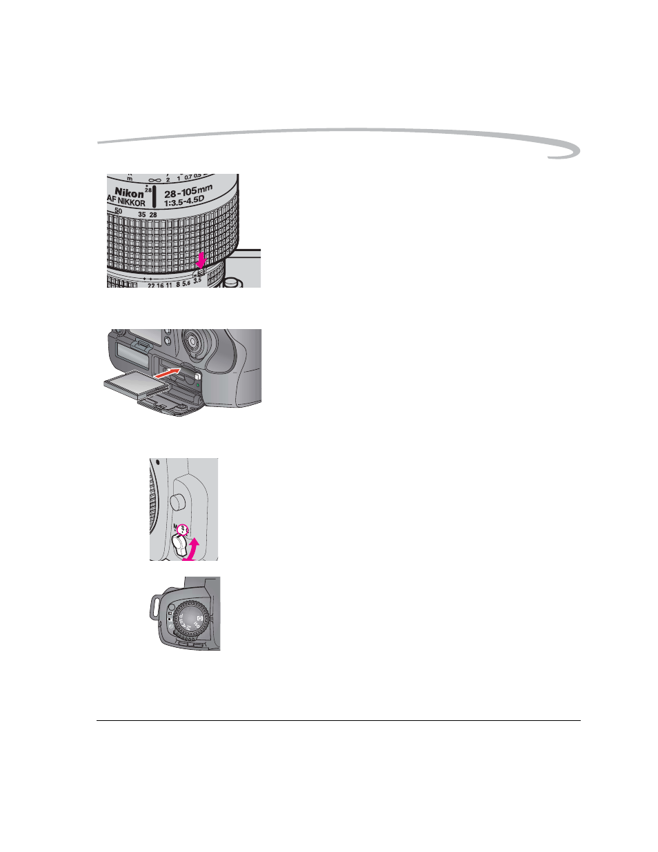 Inserting a memory card, Setting focus, Inserting a memory card -3 setting focus -3 | Kodak DCS Pro 14n User Manual | Page 51 / 230