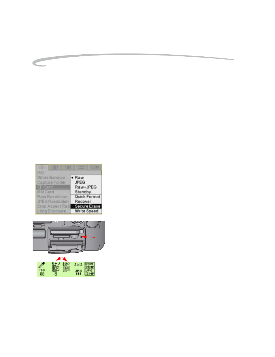 Formatting cards, Formatting cards -6, Available (see | Kodak DCS Pro 14n User Manual | Page 98 / 230