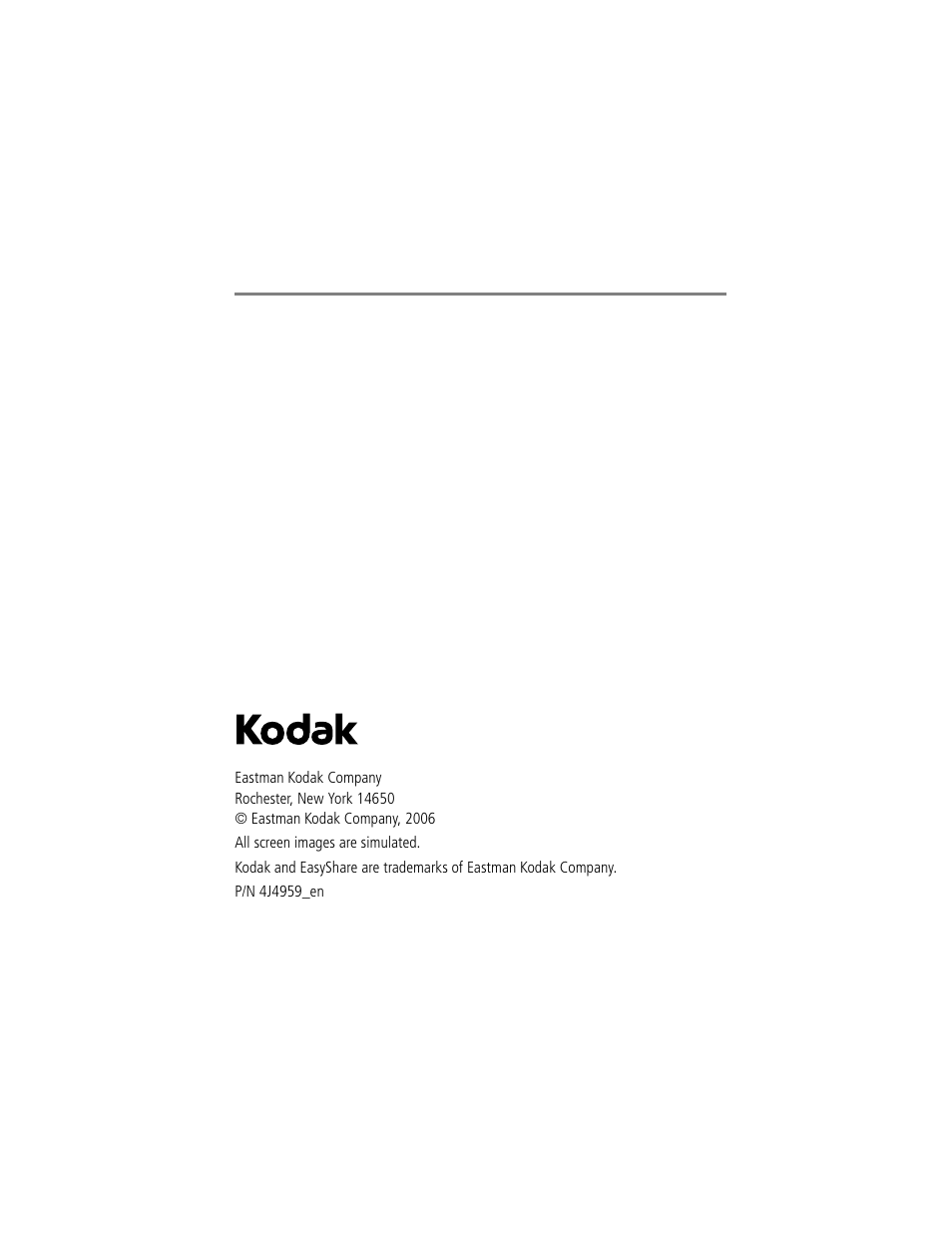 Kodak EASYSHARE C633 User Manual | Page 2 / 69