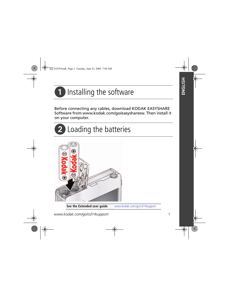 Kodak EASYSHARE CD14 User Manual | 26 pages