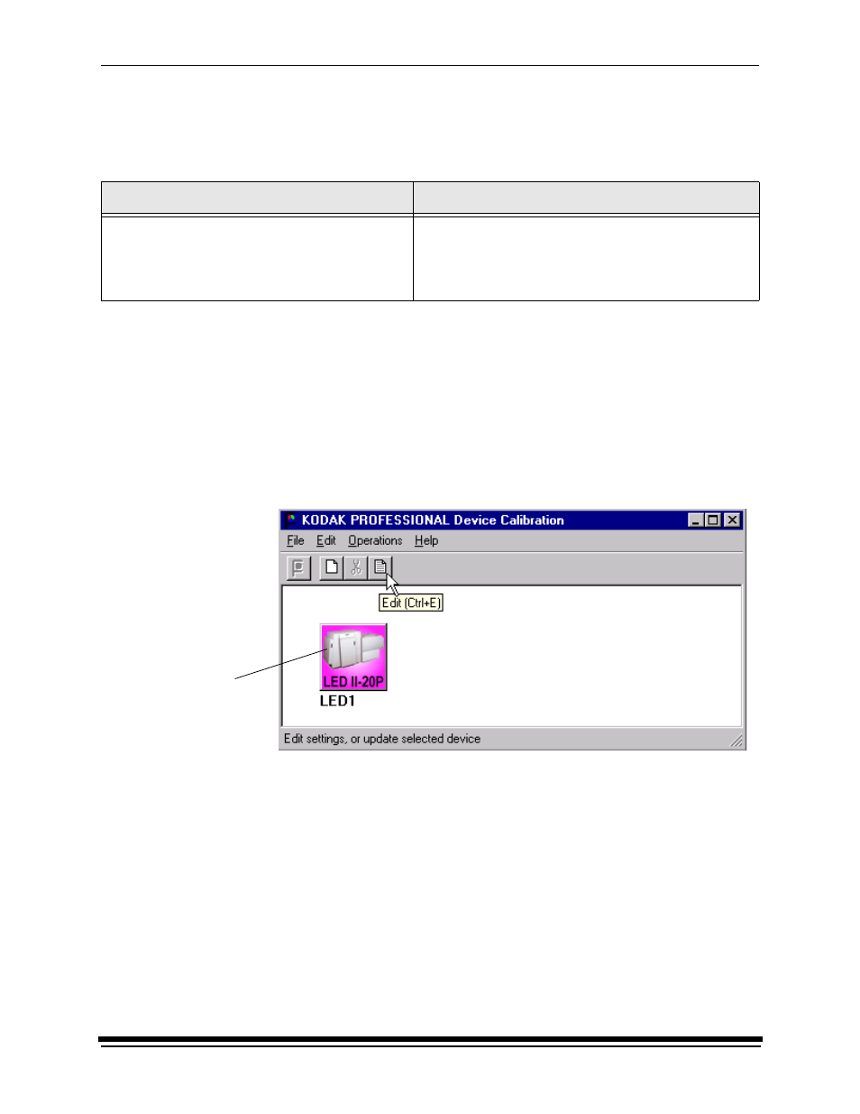 Starting the device calibration software, Editing the log settings | Kodak 6B6640 User Manual | Page 37 / 84